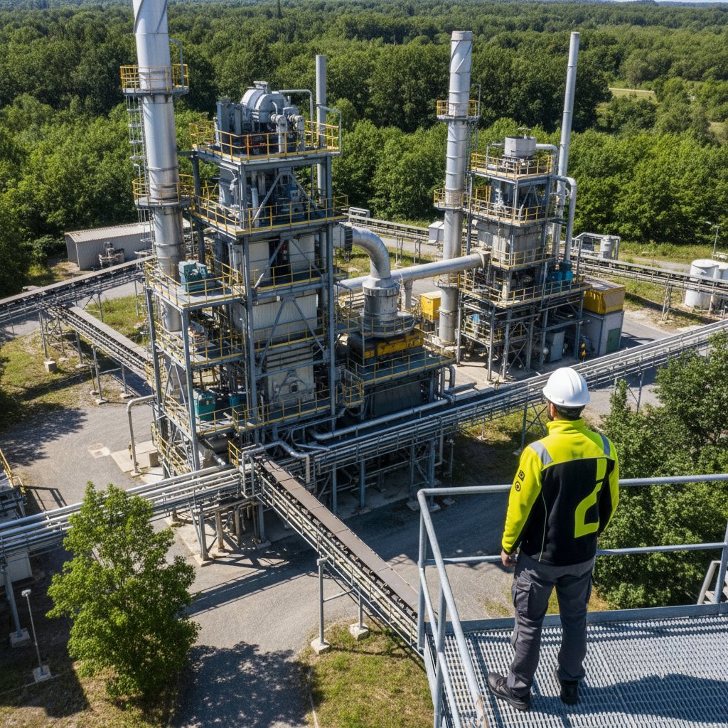 Planta de biomasa en Huelva impulsa energía renovable