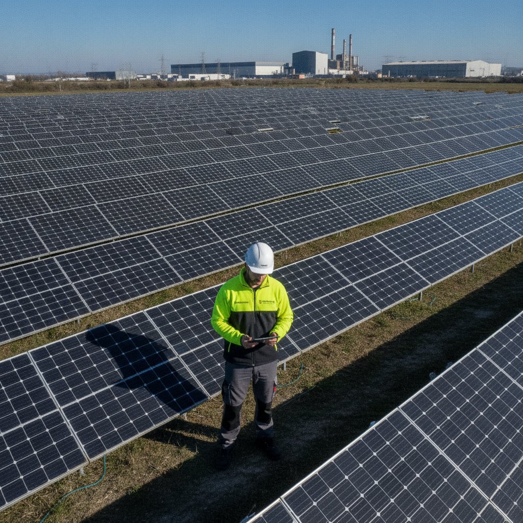 Aspiravi Energía: Planta Solar de 5 MW en Valladolid