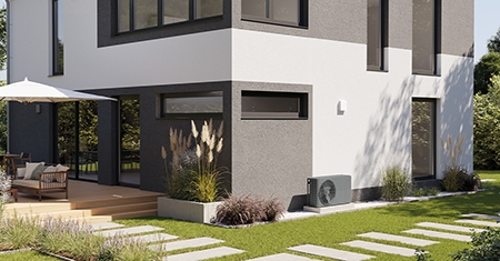 La combinación de aerotermia con fotovoltaica permite ahorros cercanos al 50% en una vivienda en Hoyo de Manzanares